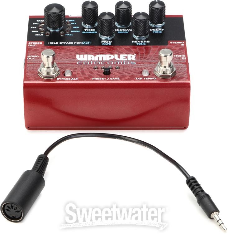 Wampler Catacombs Reverb and Delay Pedal