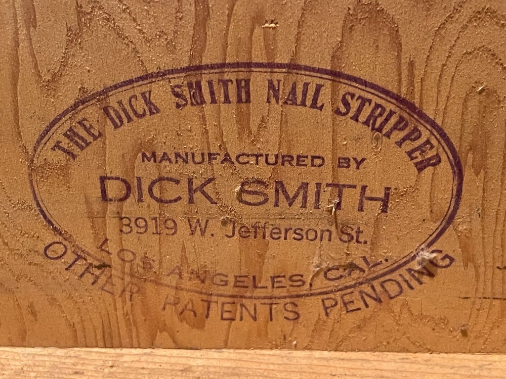 Vintage Dick Smith Nail Stripper Sorting Tool