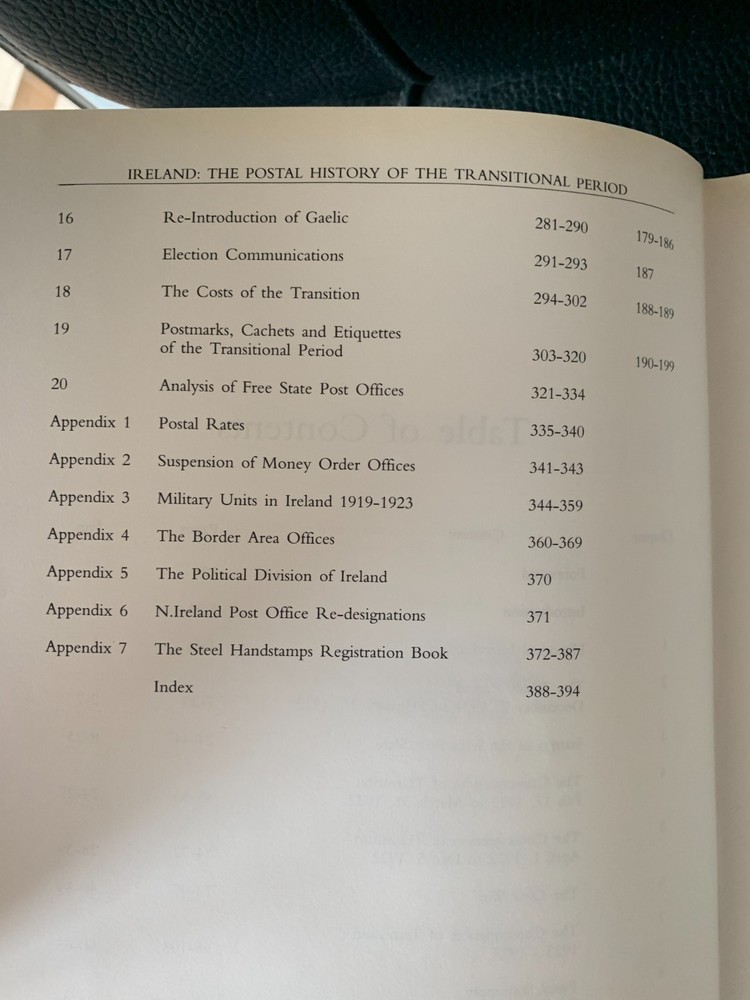 Ireland’s Transition Postal History Transitional Period C I Dulin philately