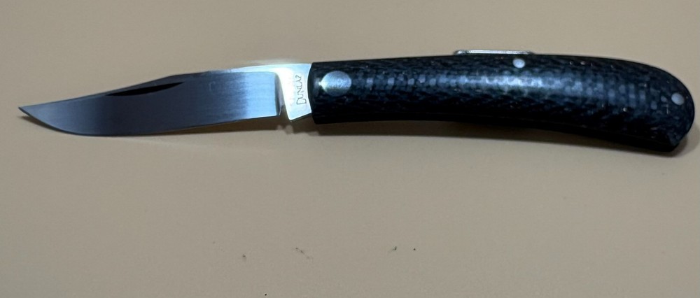 Jim Dunlap (OK) Exquisite US Custom Handmade "Shadow Trapper" Gentleman's Folder