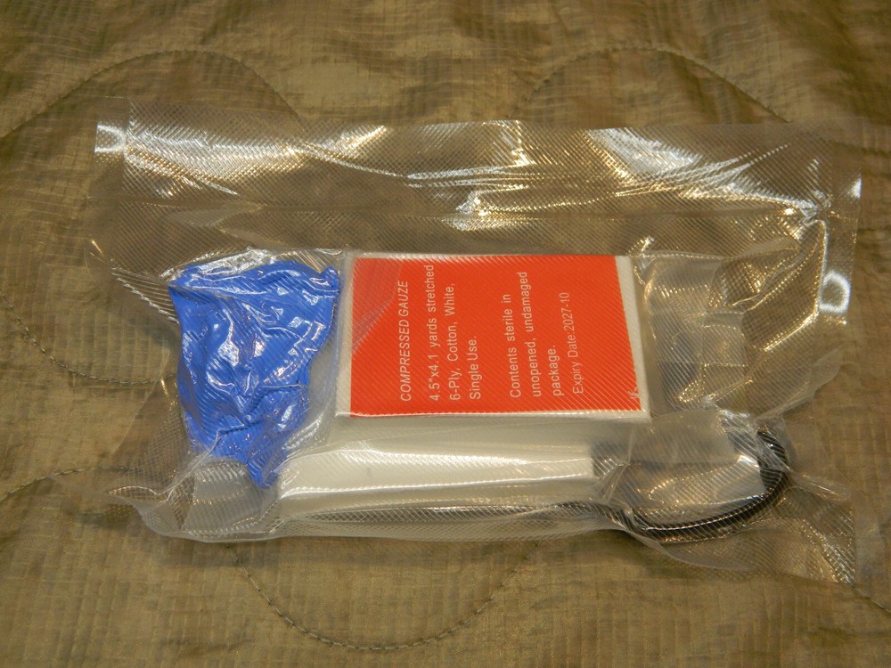 Custom Made IFAK Refill Kit Exp: 2027 Vacuum Sealed