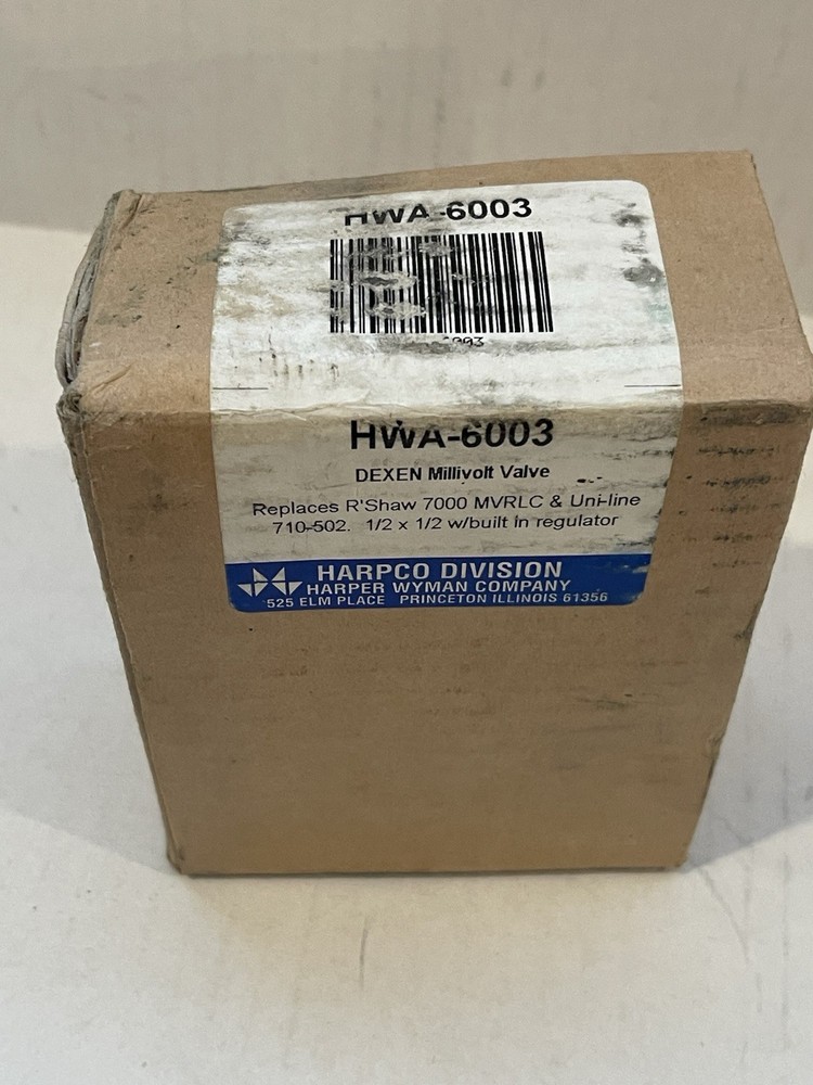 Dexen 6003 Series Replacement Millivolt Valve,