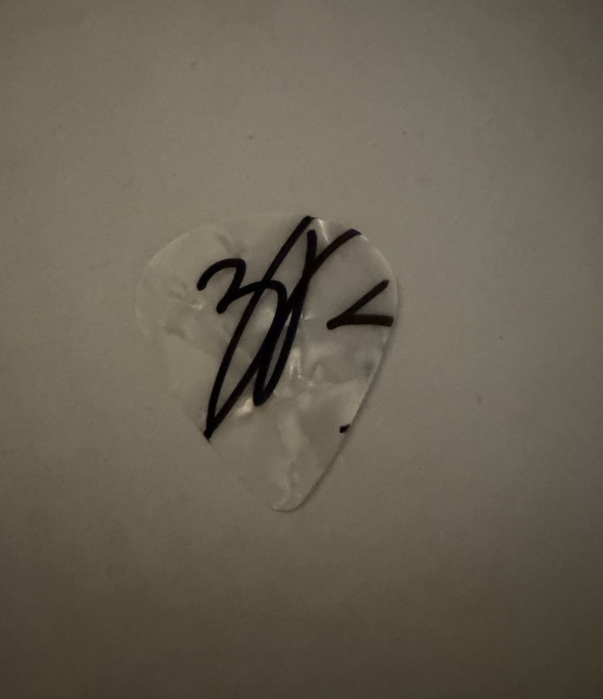 Zach Bryan Autographed Signed Guitar Pick