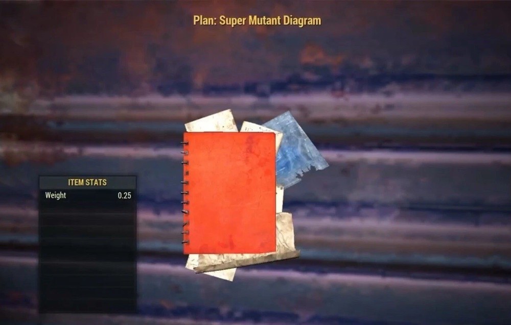 (Xbox) Super Mutant Diagram Plan