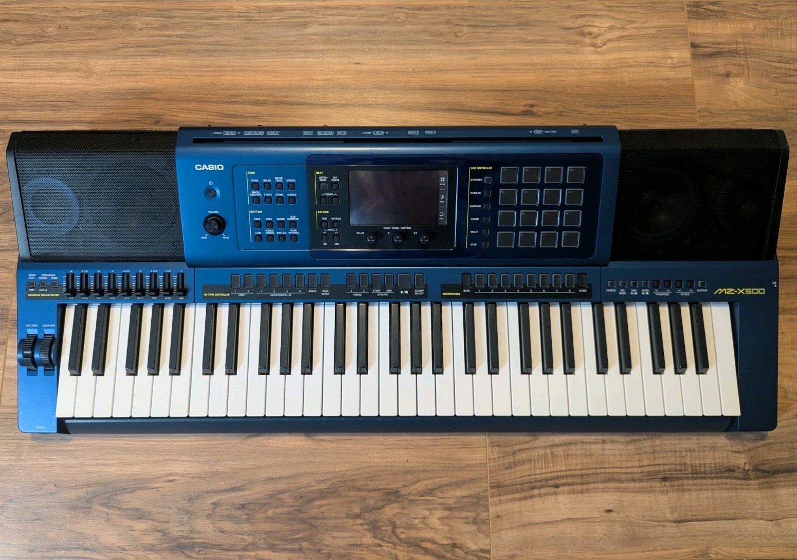 Casio MZ-X500 61-Key Workstation Keyboard – Fully Working – Read Description