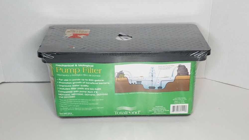TotalPond Universal Pump Filter Box - New!