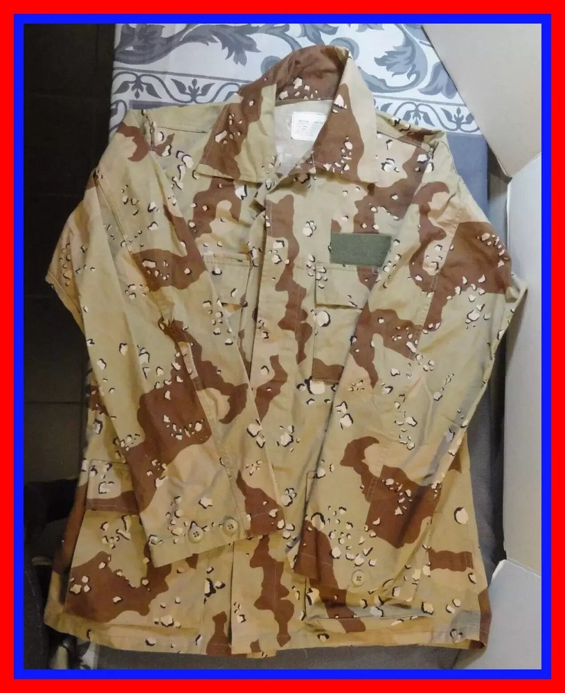 SPECIAL OPERATIONS SF NAVY SEALS DELTA CHOCOLATE CHIP JACKET MEDIUM LONG