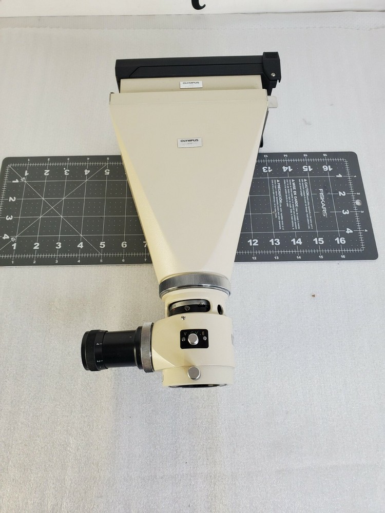 Olympus Microscope Polaroid Camera Attachment Assembly PM-10M