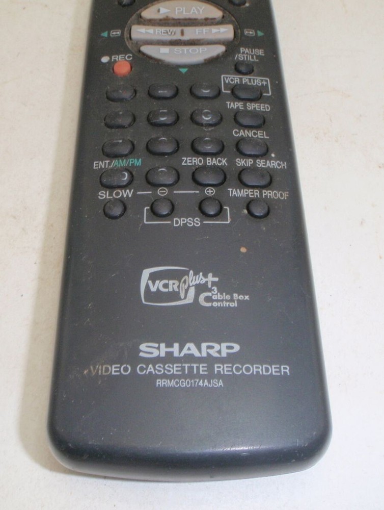 Sharp RRMCG0174AJSA Remote Control