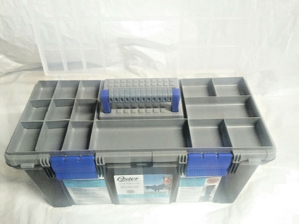 Oster Tool Box Carrying Case for Clipmaster, Showmaster & Shearmaster BOX ONLY