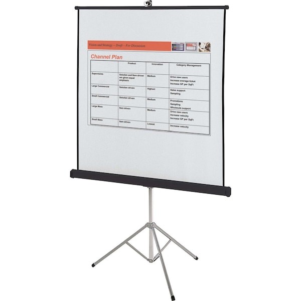 Quartet 560S Portable Projection Screen, 60 X 60 In