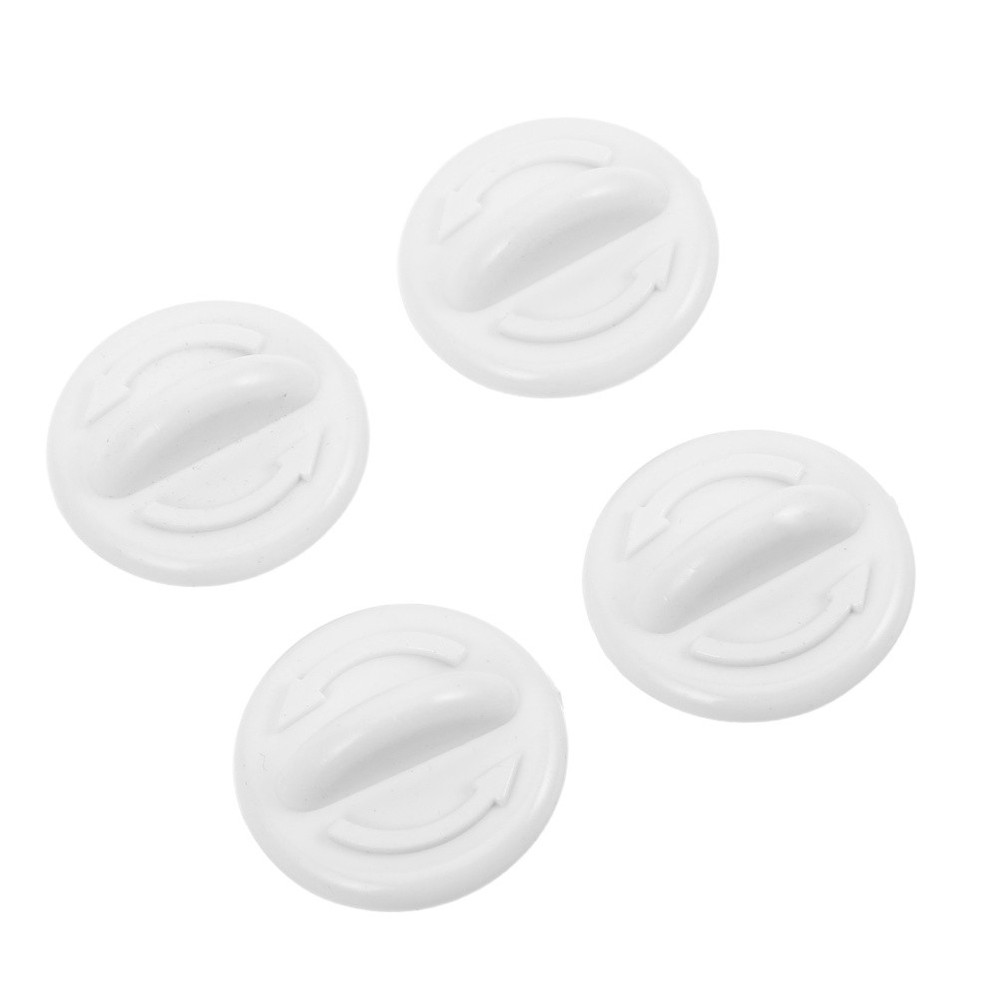 4 Pcs Threaded Drain Plug Freezer Hole Stoppers Cooler Screw Plugs