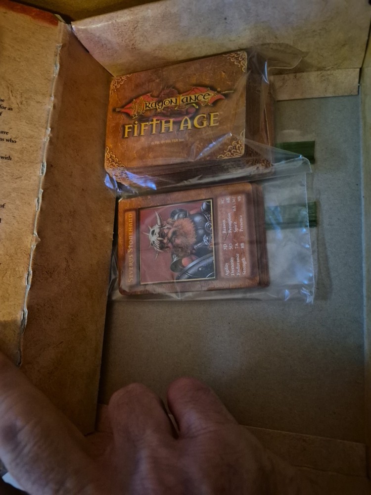 DragonLance Fifth Age Box Set 1998 AD&D TSR — Complete