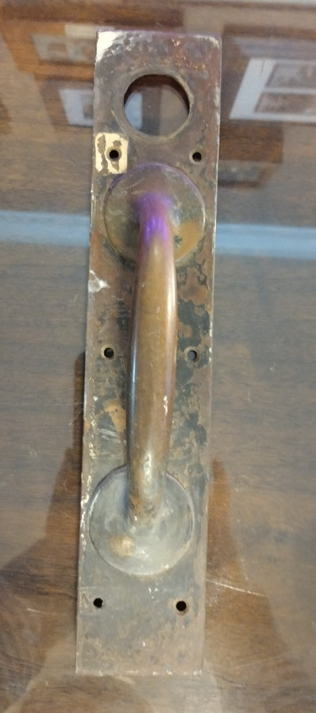 Antique Heavy Door Pull Handle Large Pub Shop