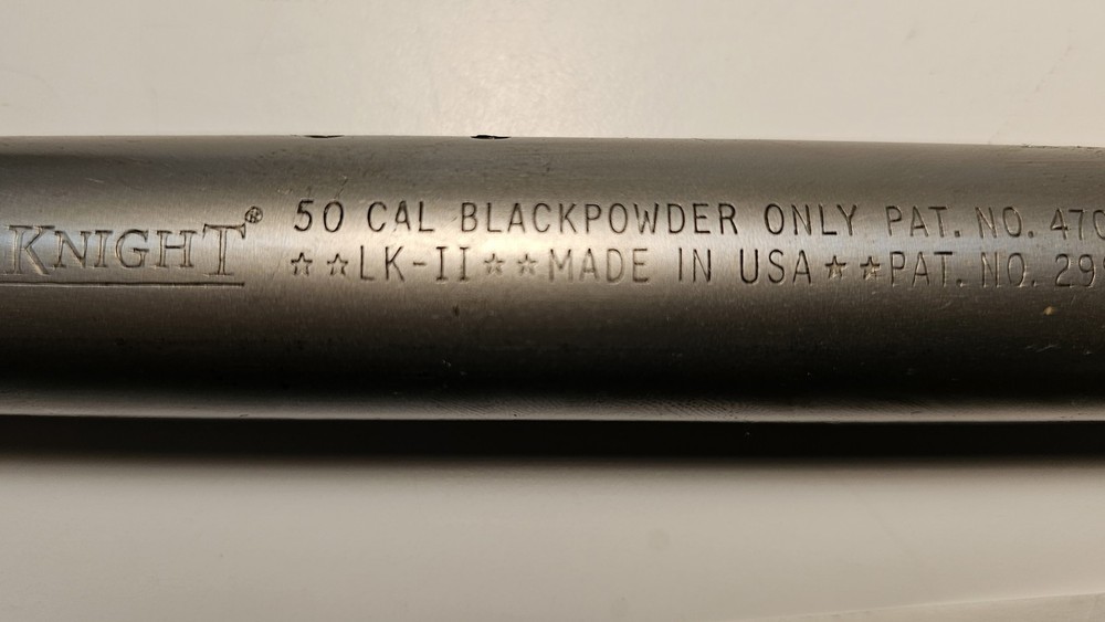 Knight LK-II LK II Inline Muzzleloader 22" Barrel (A)