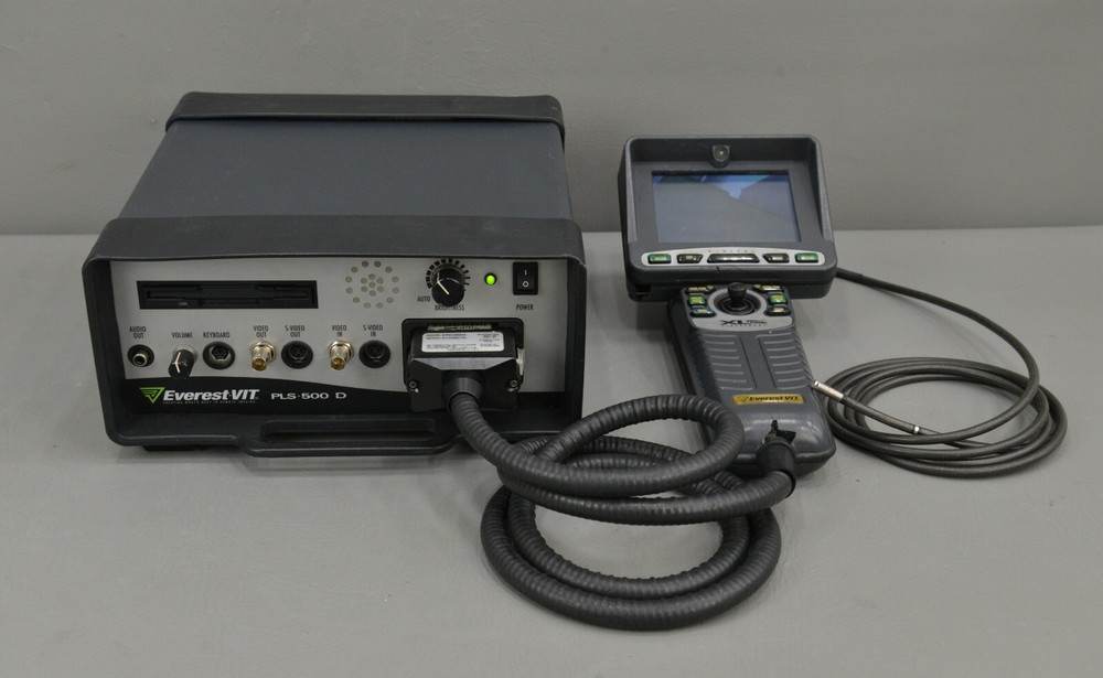 Everest-PLS 500D-A VideoProbe Remote Imaging Borescope XL Pro System w Case