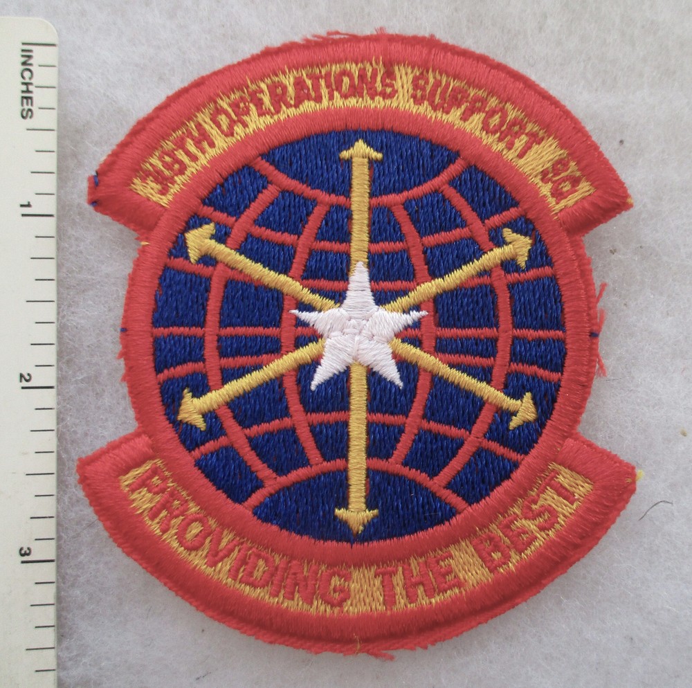 Original 316th OPERATIONS SUPPORT SQUADRON US AIR FORCE PATCH USAF