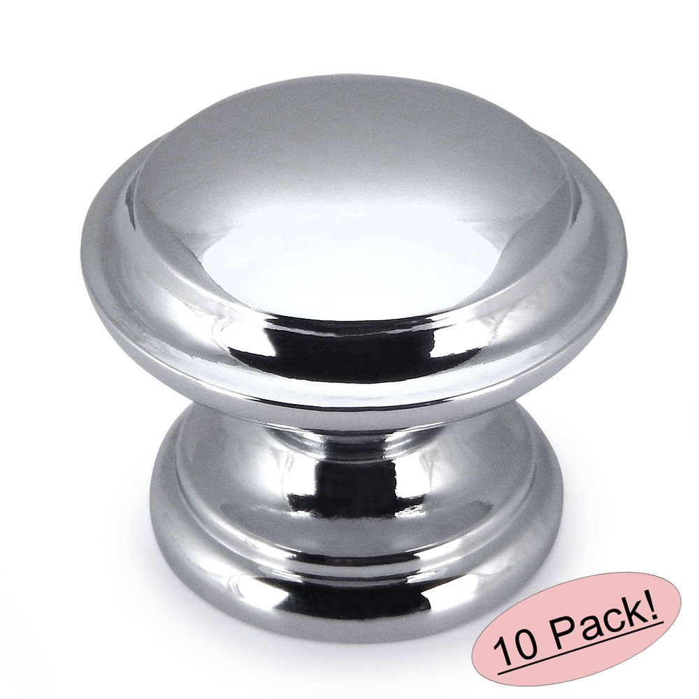 *10 Pack* Cosmas Cabinet Hardware Polished Chrome Knobs - #4251CH