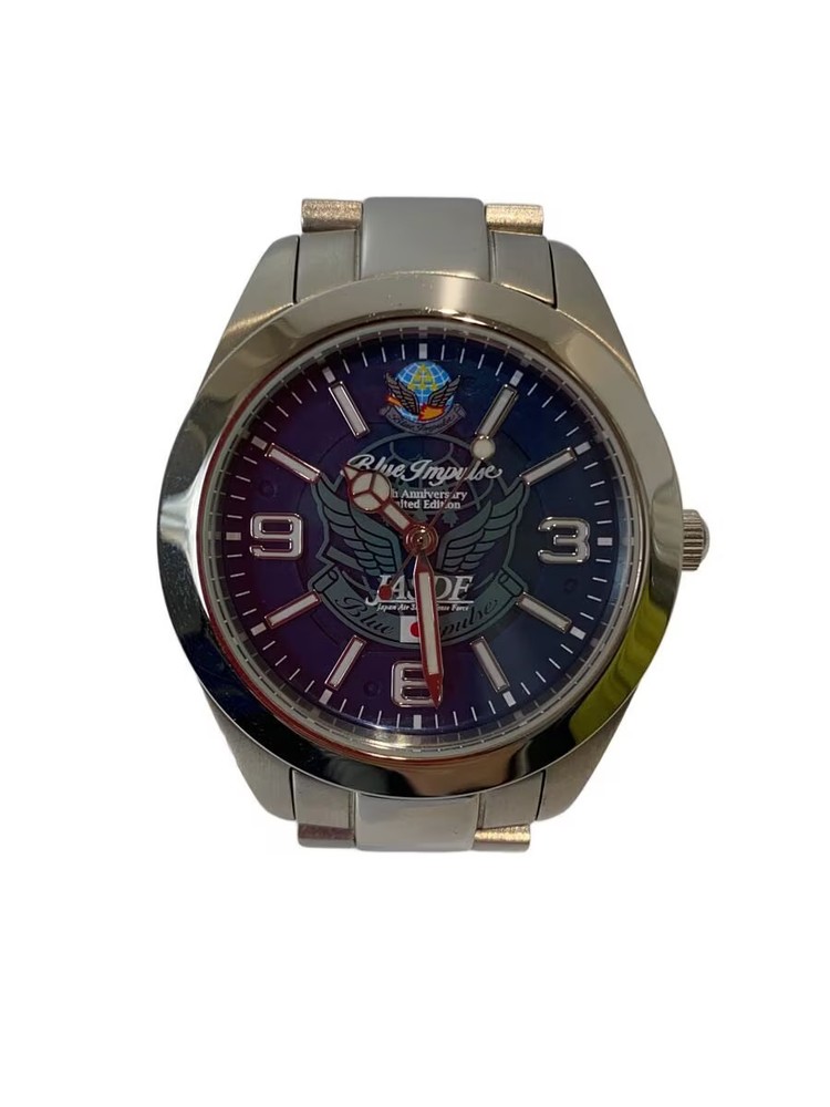 BLUE IMPLUSE Quartz Watch Analog Stainless BLU SLV SS
