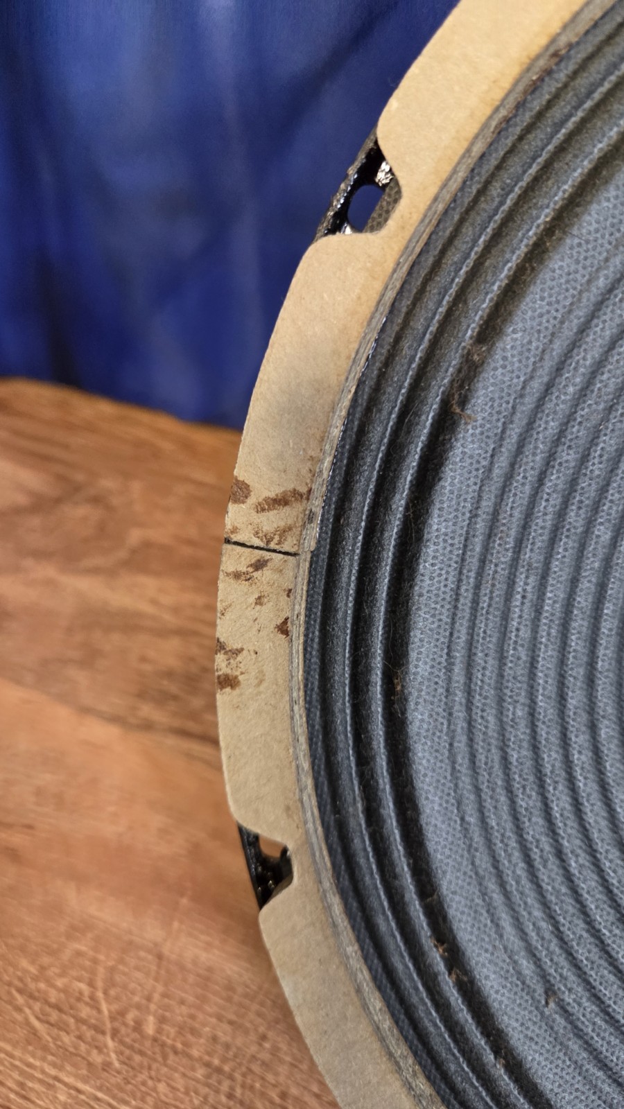 Vintage Ceramic speaker 10"Cleveland 8 Ohm Rib Cone Jensen Era Tube Amp Guitar