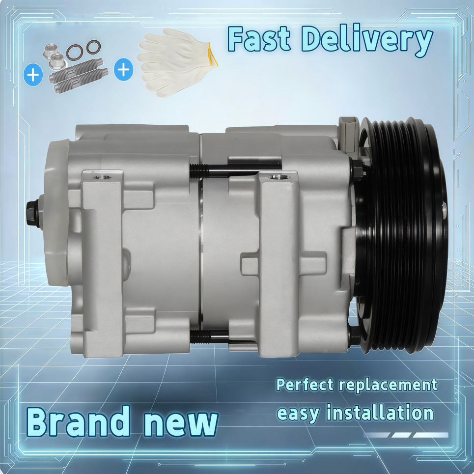 AC Compressor w/ Clutch for Ford Explorer Ranger F-100 Ranger Mazda B3000 B4000