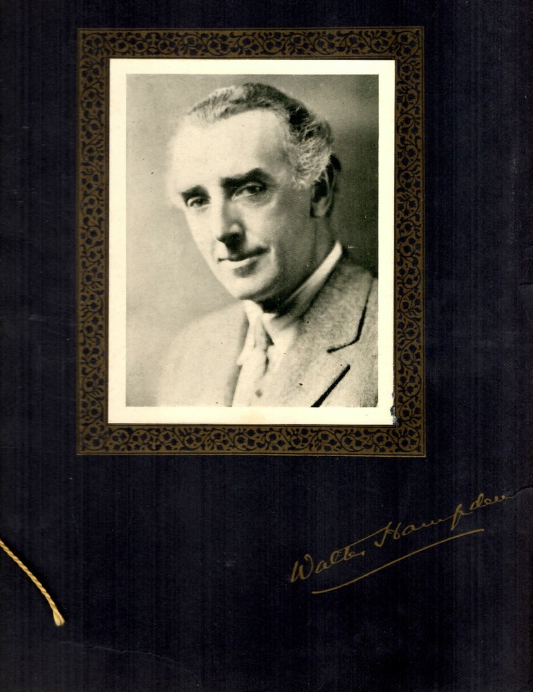 Walter Hampden in "Cyrano de Bergerac"