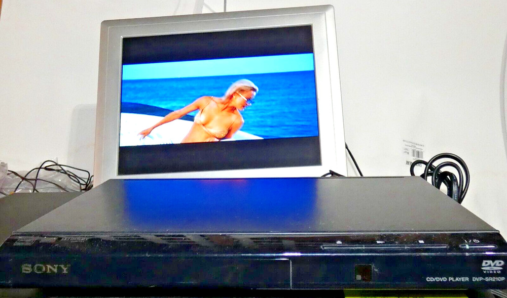 SONY DVD / CD Player DVP-SR210P - TESTED