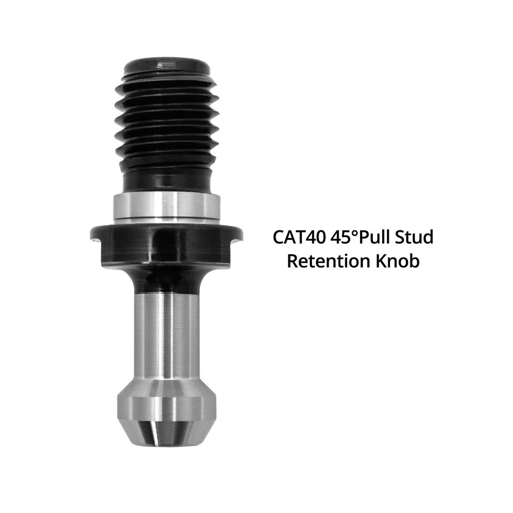 QWORK 10Pcs CAT40 45°Pull Stud Retention Knob for HAAS CAT 40 CNC 10 Pack