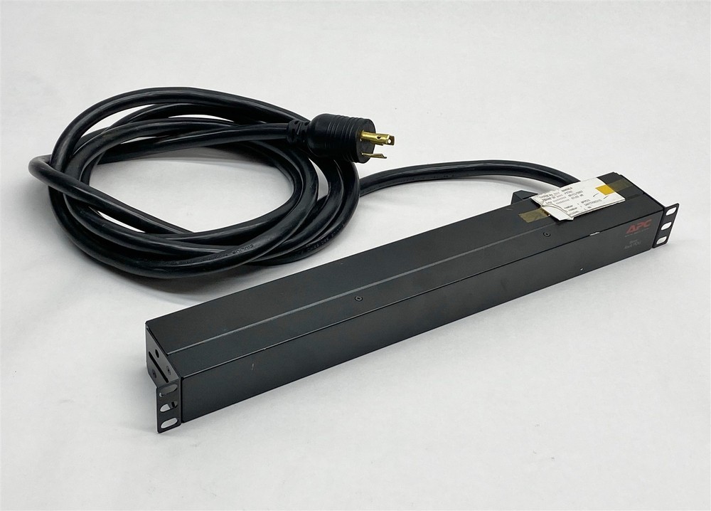 APC AP9571A Basic 1U Rack PDU Power Distribution 208V 10-Outlets Rackmount