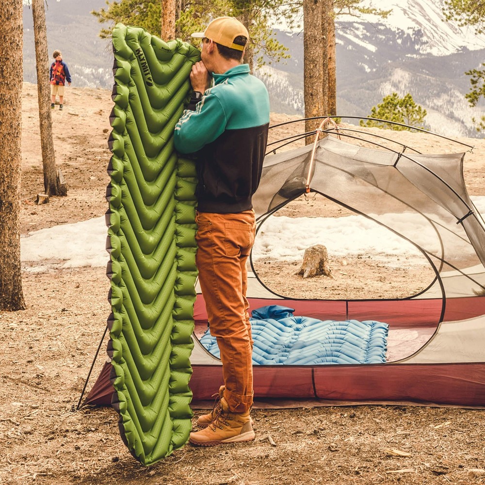 Klymit Static V2 Advanced Body Mapped Superlight Inflatable Sleeping Pad - Light