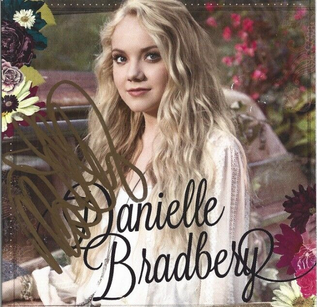 Danielle Bradbery SIGNED Self-Titled CD Cover #1 COA Autographed The Voice