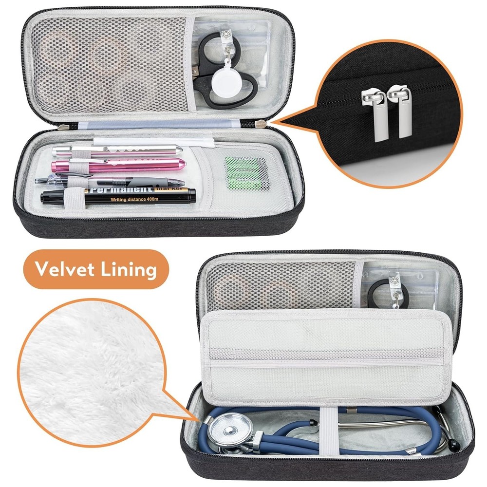 17 Pcs Stethoscope Case Kit, Nursing School Essentials Include Stethoscope Case,