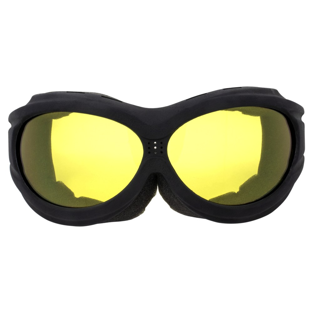BUZZARD GOGGLE KIT BLACK FRAME INCLUDES SMOKE AND YELLOW LENS