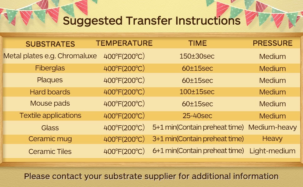 500 Sheets13"x19" Heat Sublimation Transfer Paper for Inkjet Dye Sub Printers