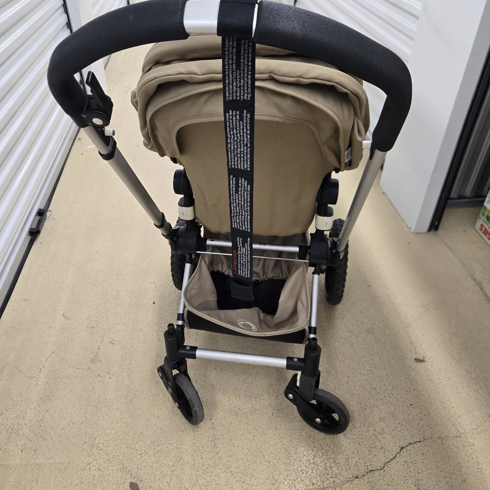 Bugaboo Frog Baby Strollers With Bassinet Attachment Brown GENTLY USED