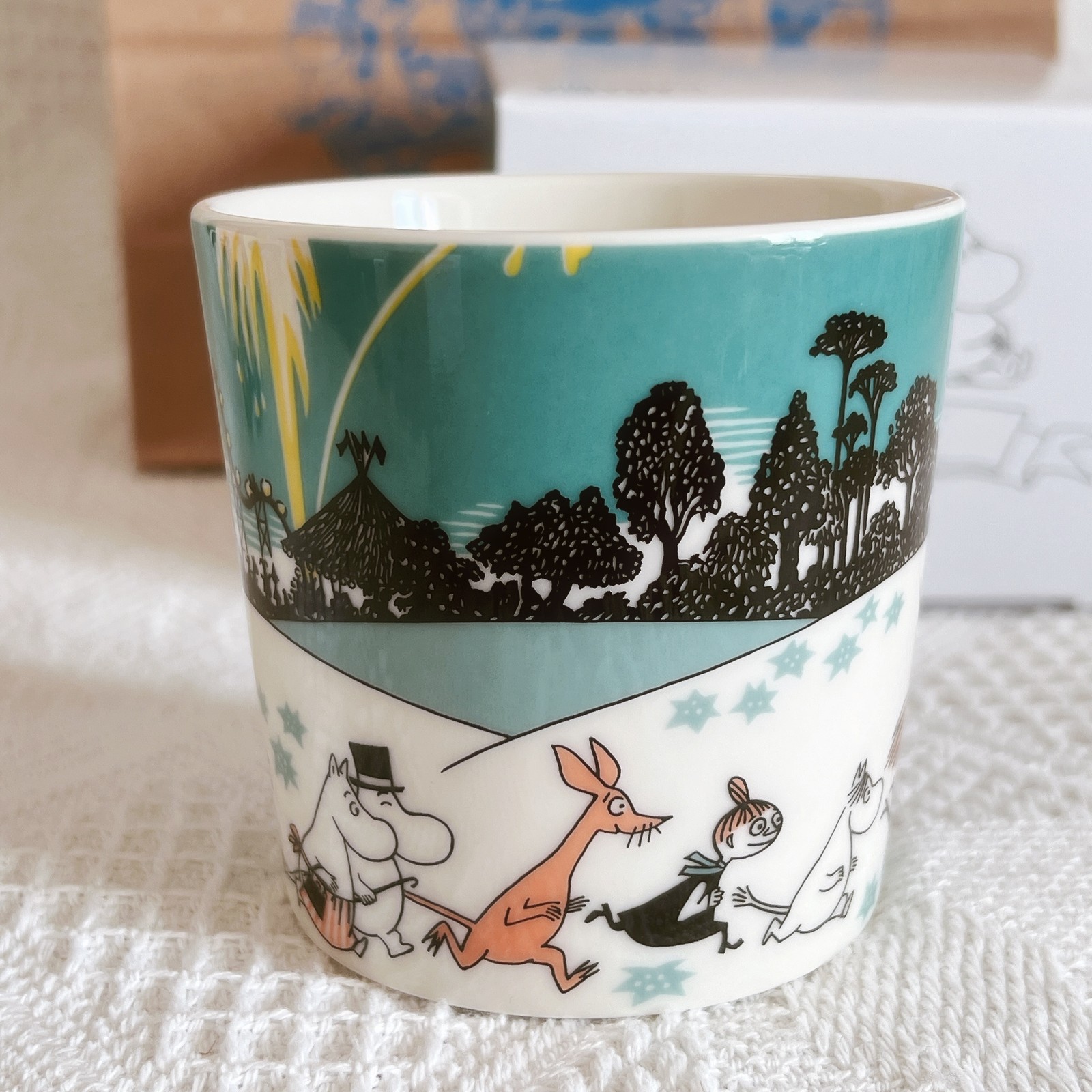 Moomin ARABIA Mug 2pcs Set Simple Joy 2026 & Park 2023 Limited w/ Bag -Fast Ship