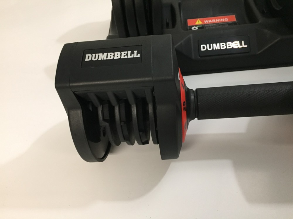 Adjustable Dumbbells, 25lb each Dumbbell with Quick-Select 2 Weight 50lbs total