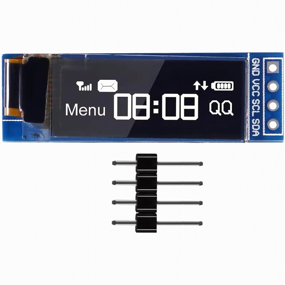 0.91 inch OLED Module White 128X32 OLED LCD LED Display Module