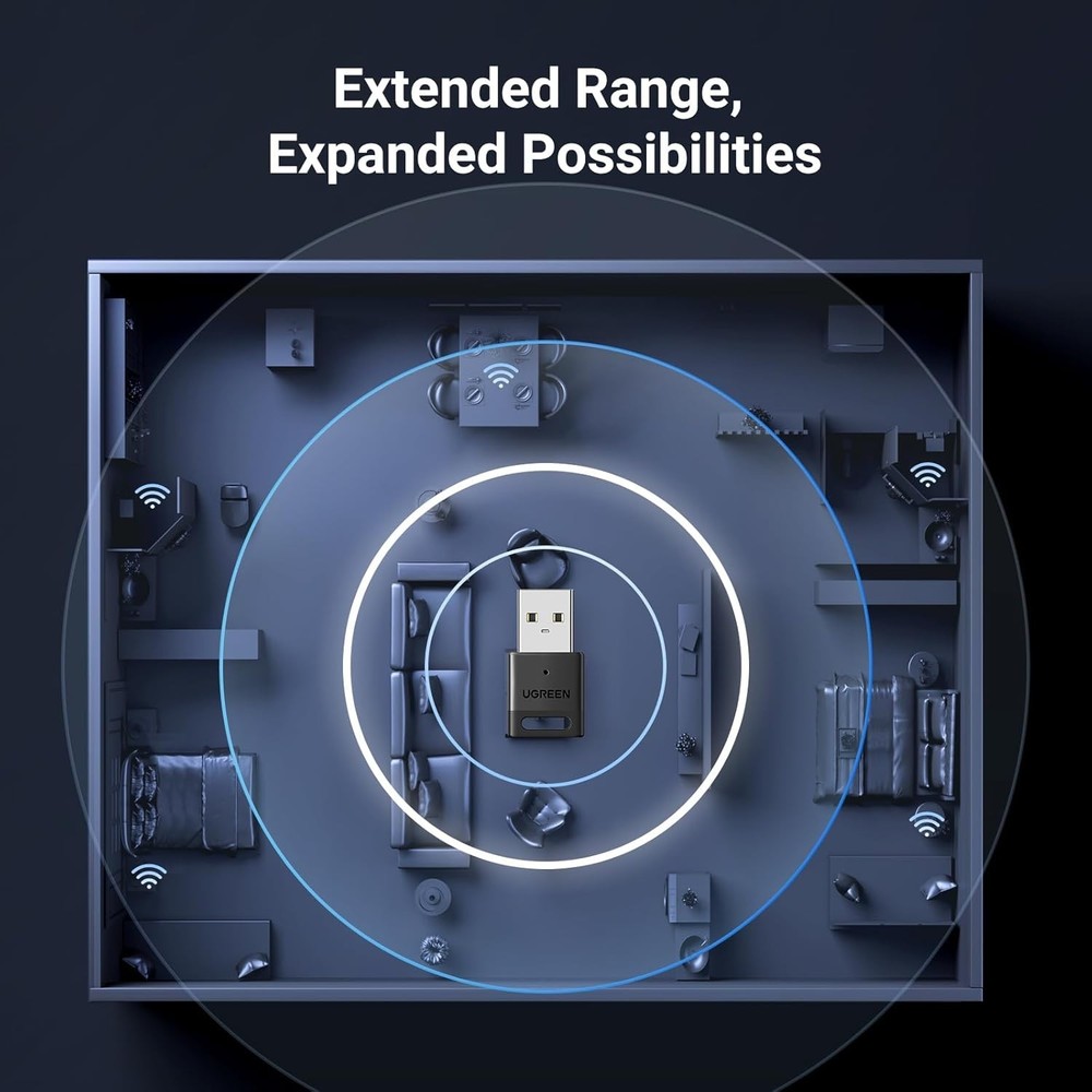Advanced Bluetooth 5.3 USB Adapter for PC - Connect Technologies Without Install