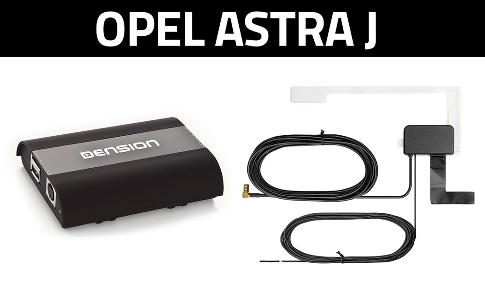 DAB+ Retrofit Dension DAB+U Interface Compatible With Opel Astra J