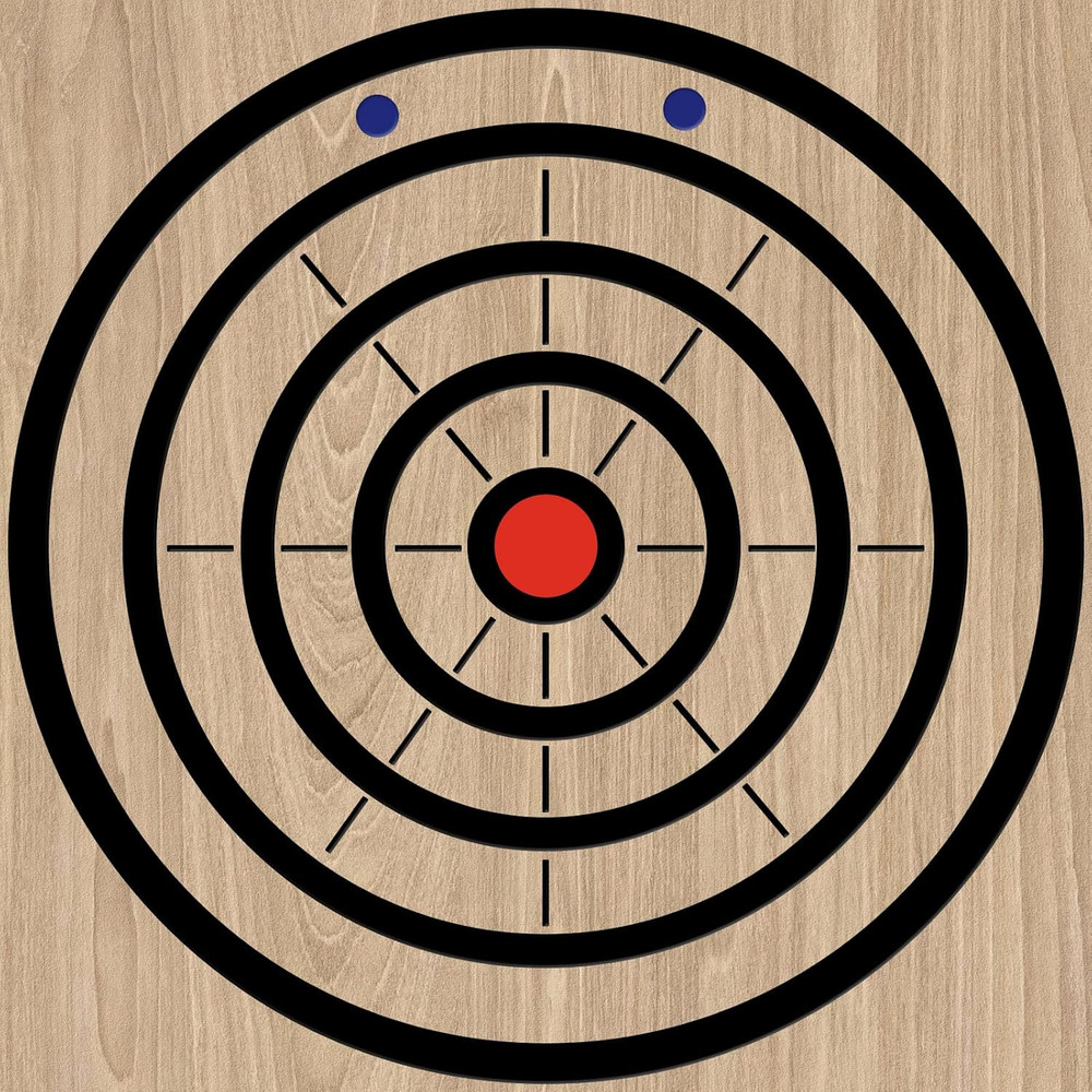 Axe Throwing Target Template Stainless Steel Target Template Stencil Comes with