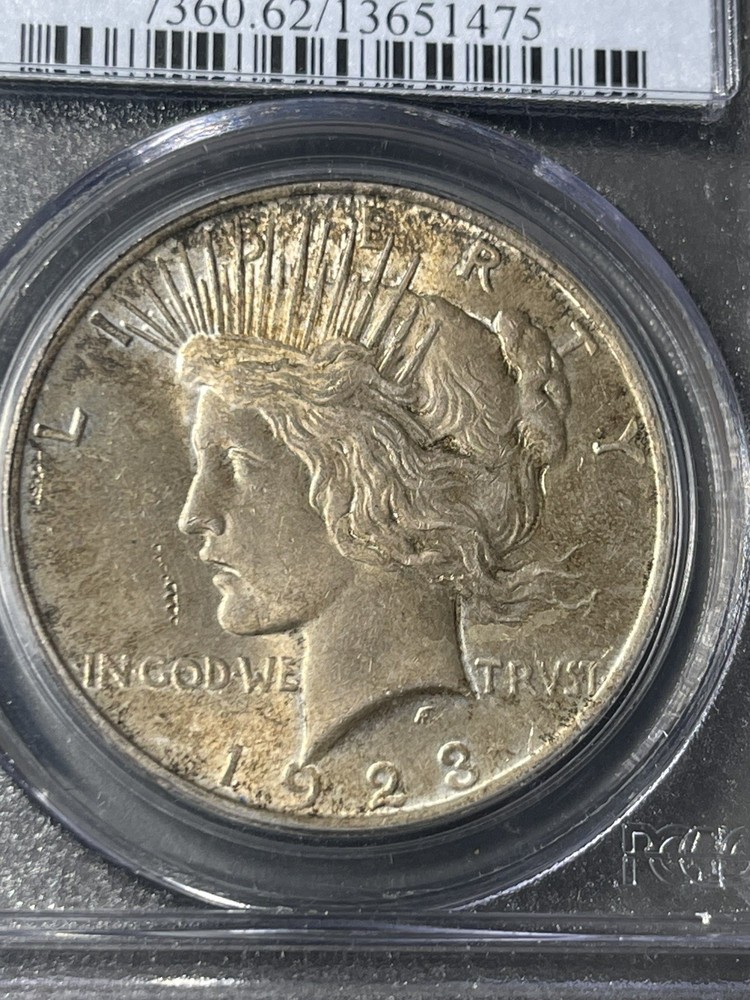 1923 P Peace Silver Dollar PCGS MS62