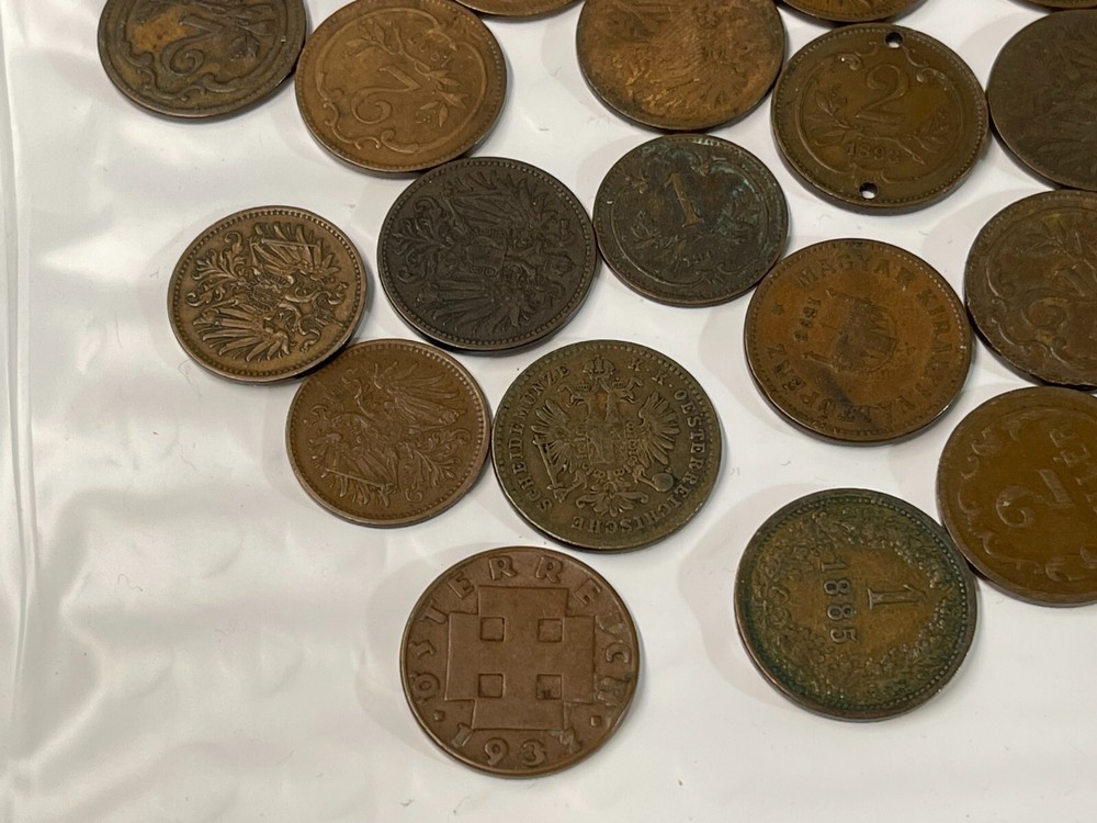 Assorted Austria & Canada Coins Lot 042825