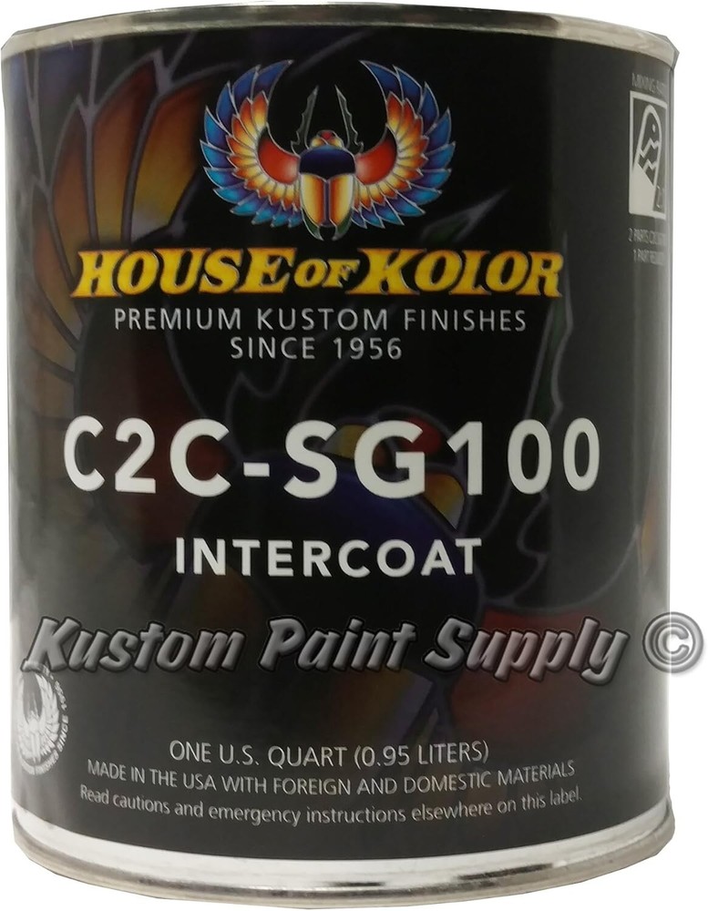 House of Kolor C2C-SG100 Intercoat Clear Quart