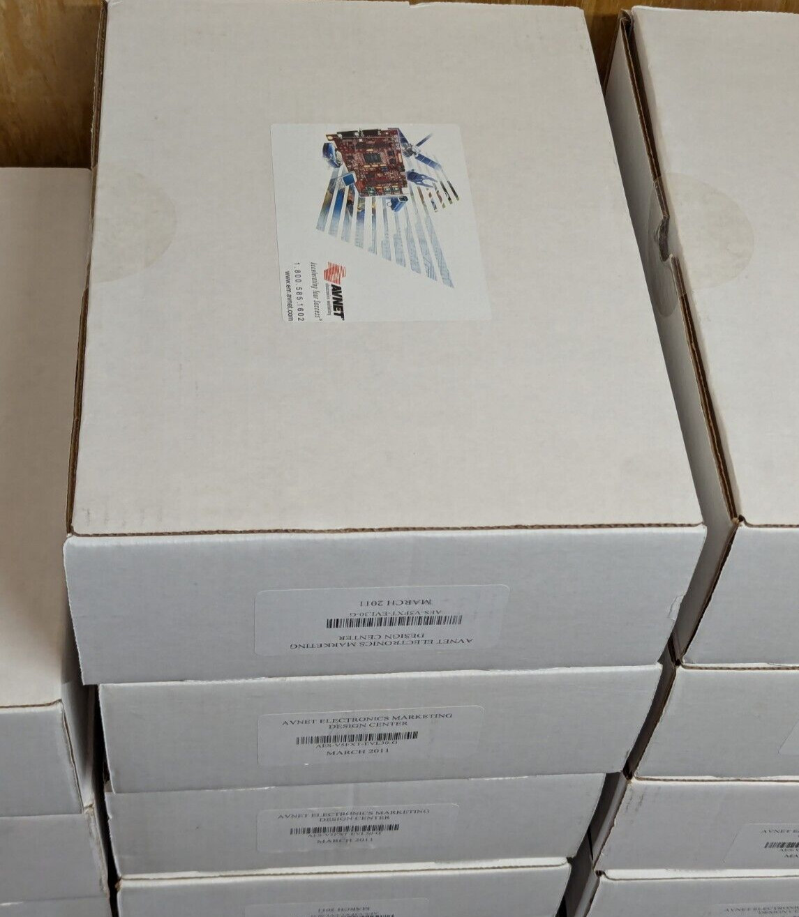 Large Qty New Old Stock Xilinx Virtex-5 FPGA AES-V5FXT-EVL30-G Eval Test Boards