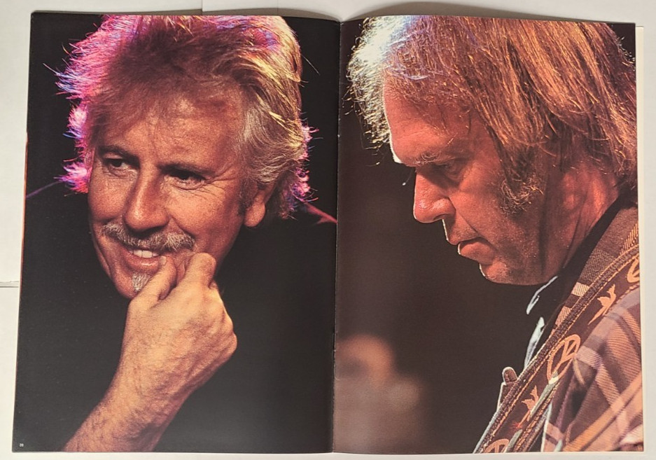 CSNY - Crosby, Stills, Nash & Young - 2000 Concert Tour Program