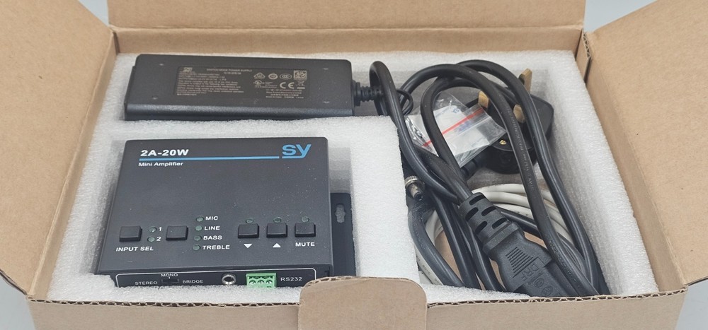 SY 2A-20W POWER MINI AMPLIFIER NEW