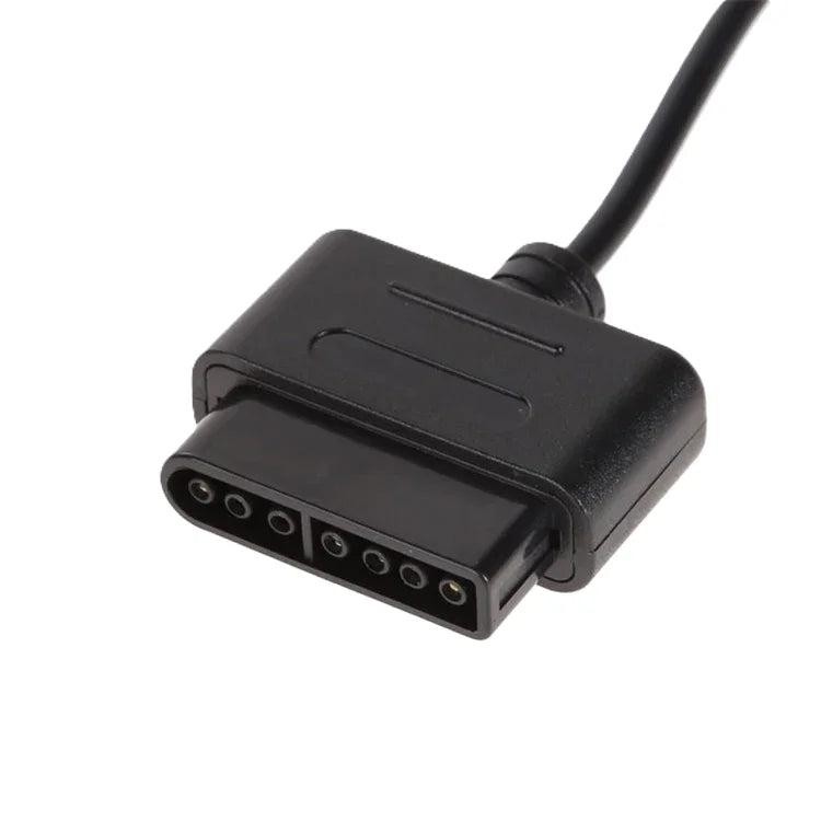 SNES Controller Extension Cable – 6 ft Long Cord for Super Nintendo System, New