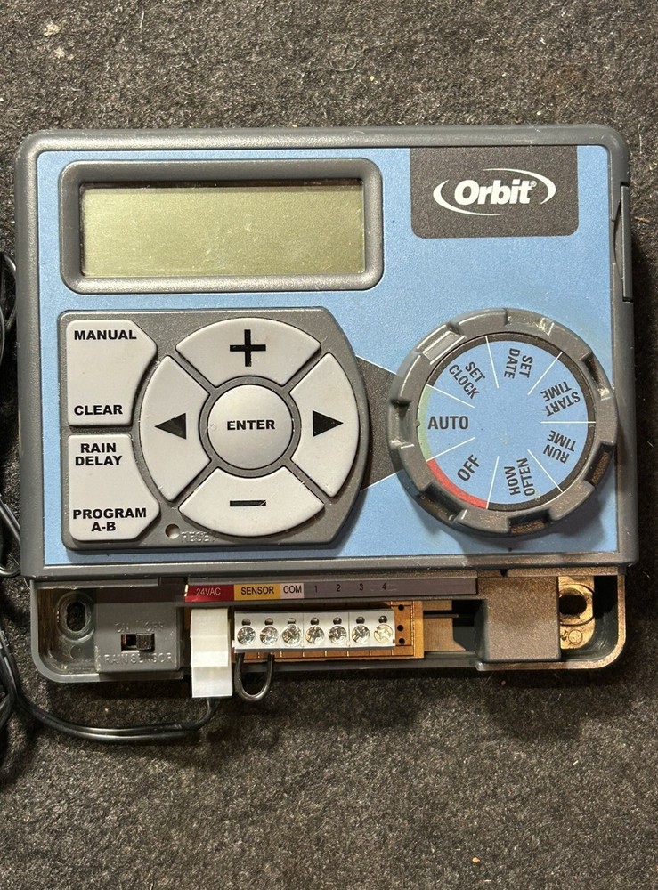 Orbit 4-Station Automatic Indoor Irrigation Sprinkler Timer Model 28954