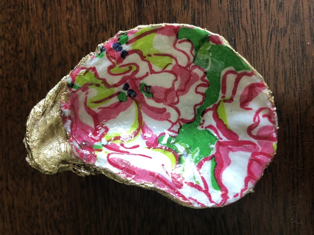 Lilly Pulitzer Decoupauge Oyster Shell Dish